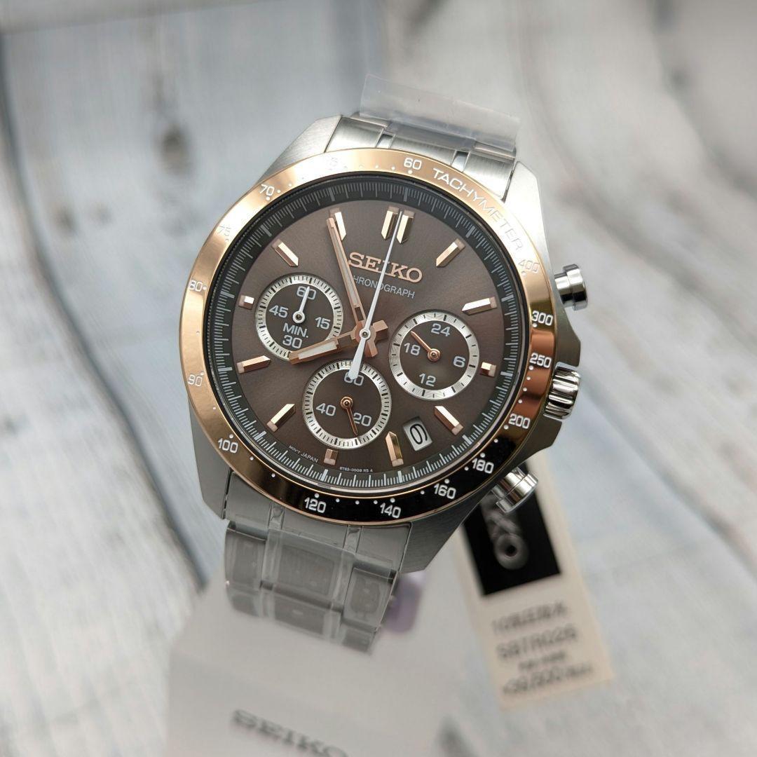 新品 セイコーセレクション クロノグラフ SBTR026