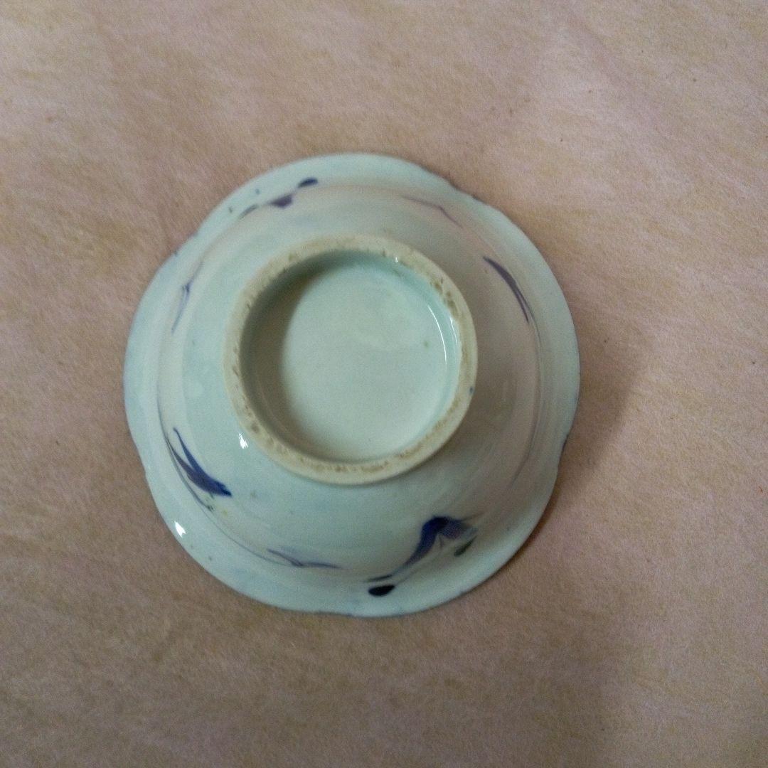 古伊万里　麒麟鳳凰文様錦三ツ鉢　古美術　古道具　骨董品