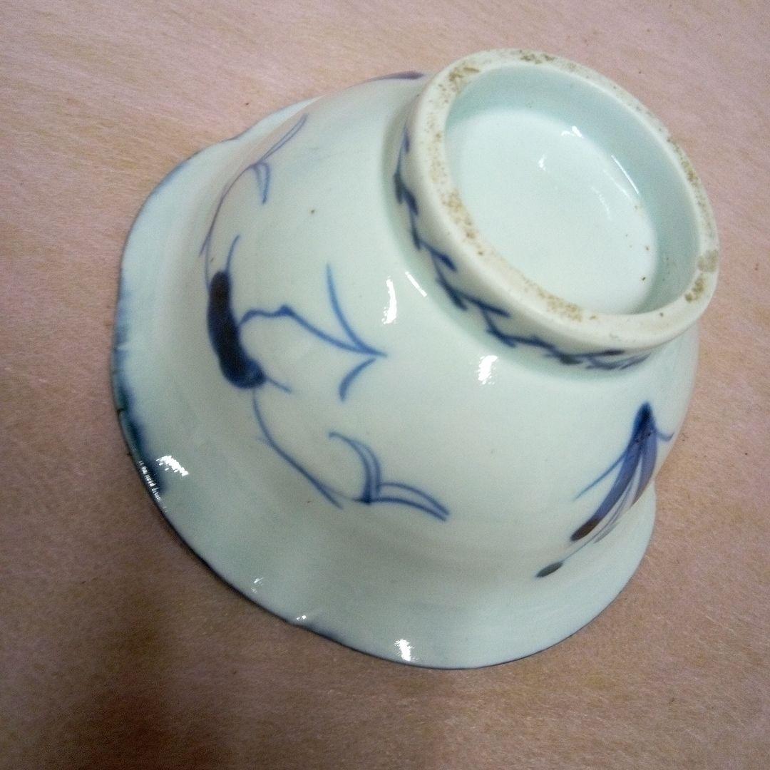 古伊万里　麒麟鳳凰文様錦三ツ鉢　古美術　古道具　骨董品