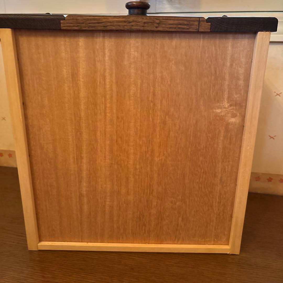 ダークブラウンキャビネット 6引き出し　たのメル便、送料込み