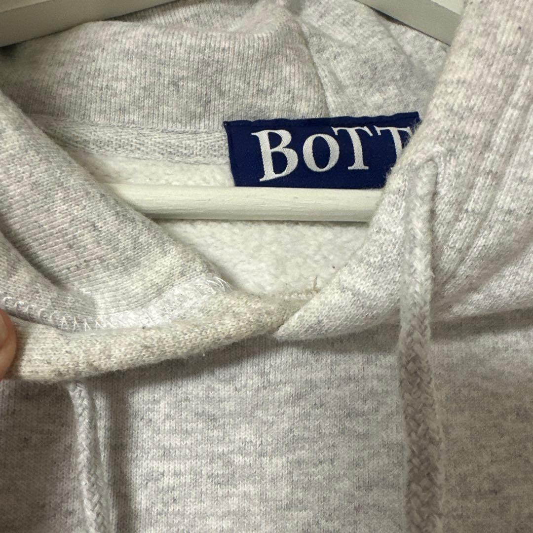 ［希少］BOTT グレー パーカー プルオーバー フーディー