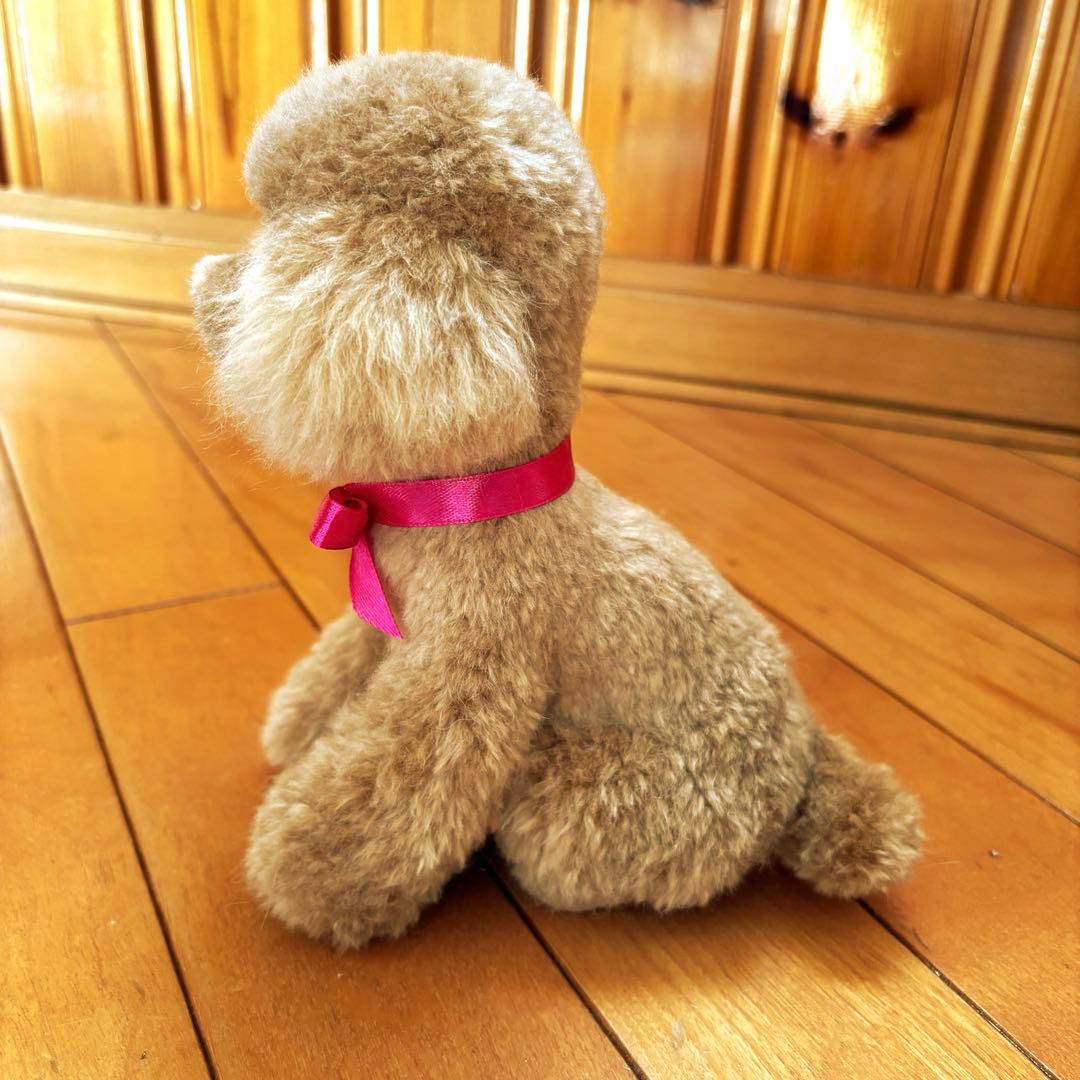 毛糸+羊毛フェルト トイプードル