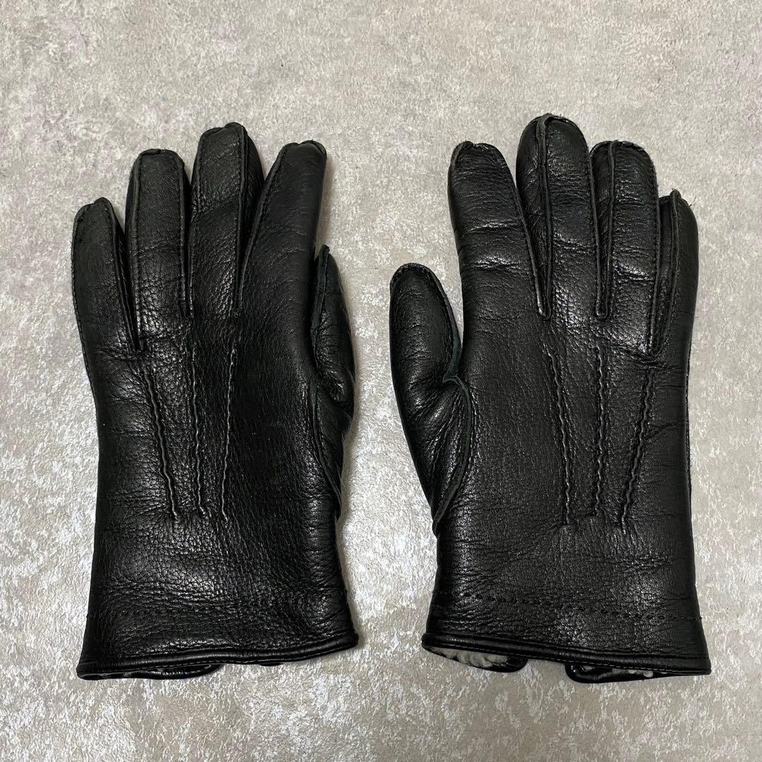 England イングランド製 dunhill ダンヒル グローブ 手袋 レザー
