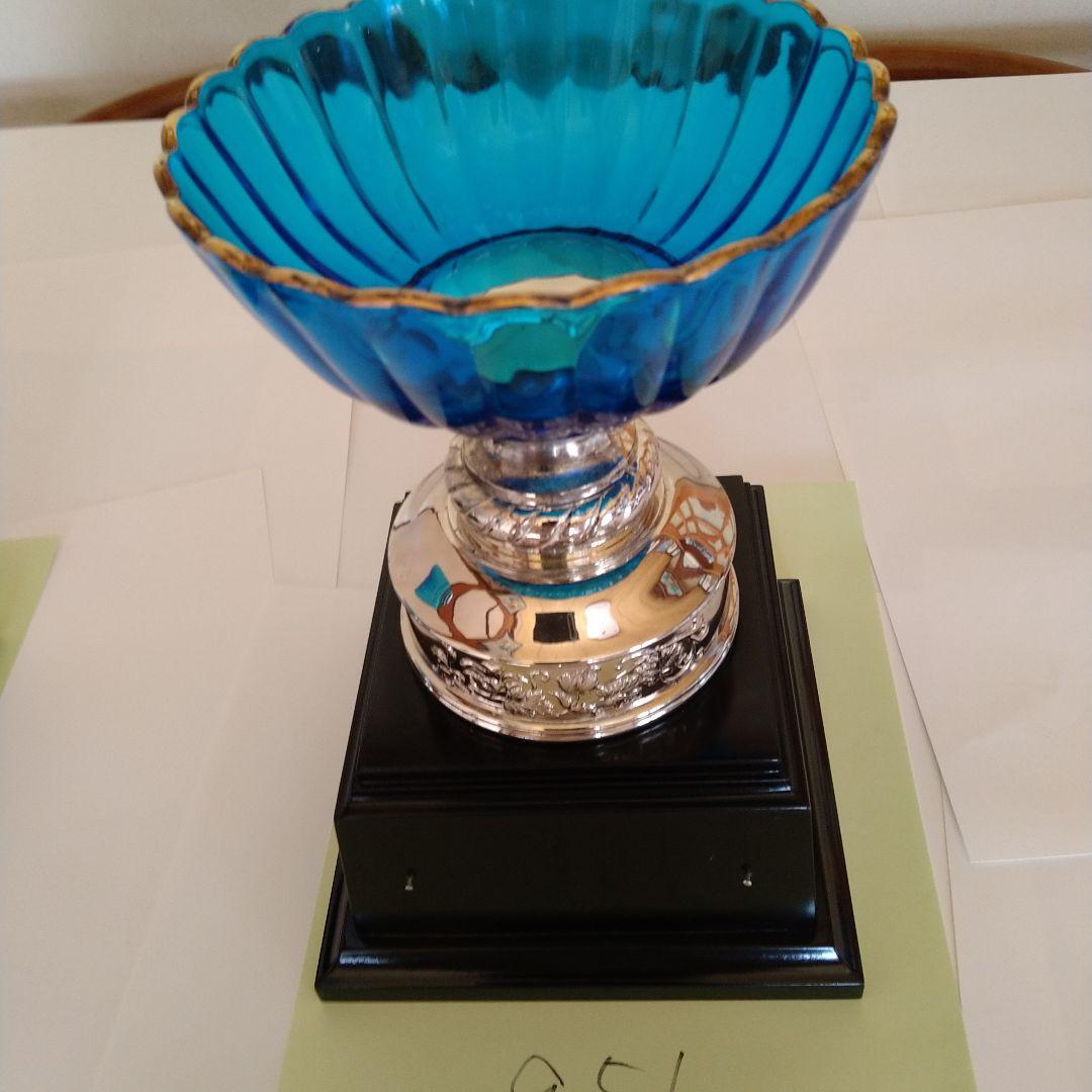 No.951 ブルー、ガラスカップ