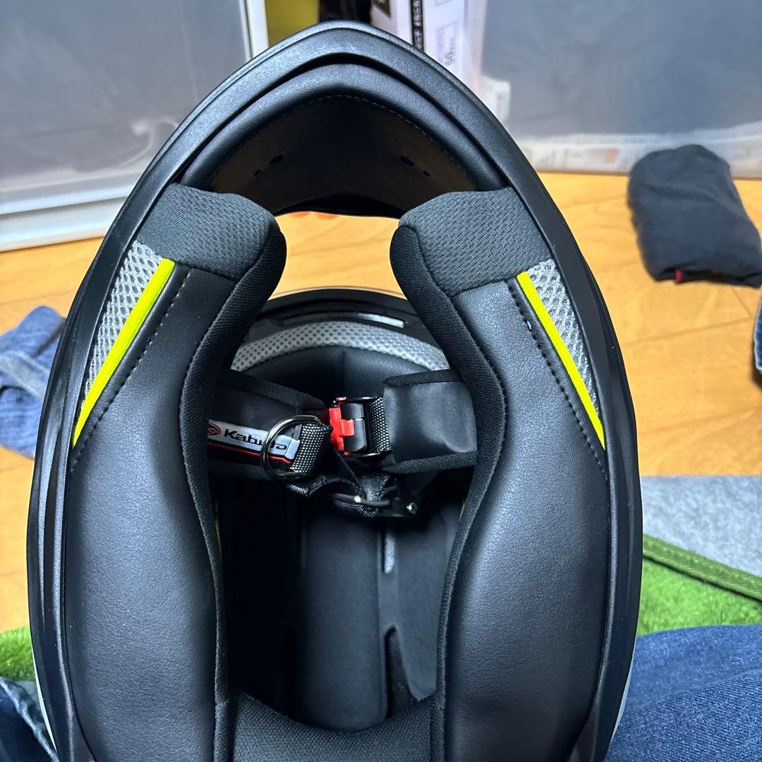 Kabuto フルフェイスヘルメット ホワイト 女性用 エアブロード5