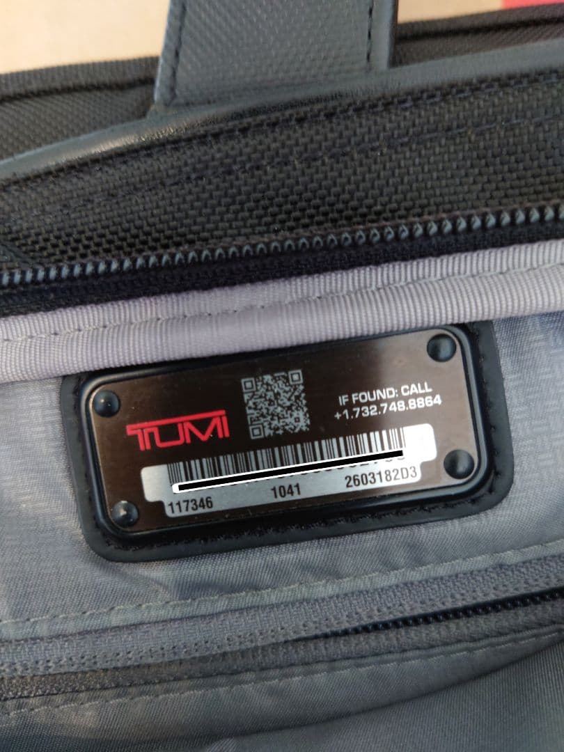 TUMI 2603182D3 スリム スリーウェイ ブリーフケース