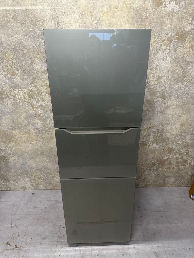 ツインバード 3ドア冷凍冷蔵庫 199L KHR-EJ19 2020年製