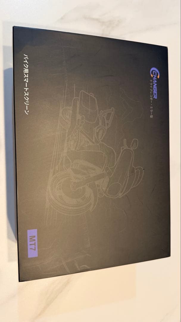Changer MT7T バイク用　ナビ　ドライブレコーダー　Carplay