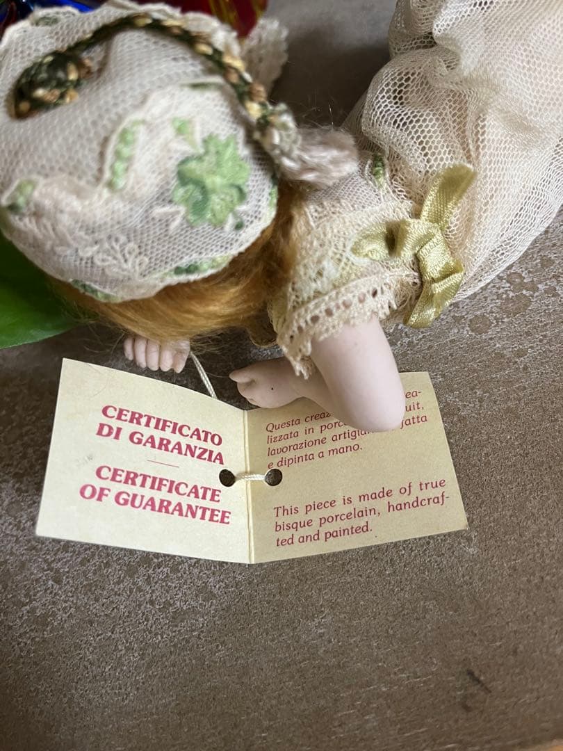 ITALY ビスクドールMarigio ヴィンテージ