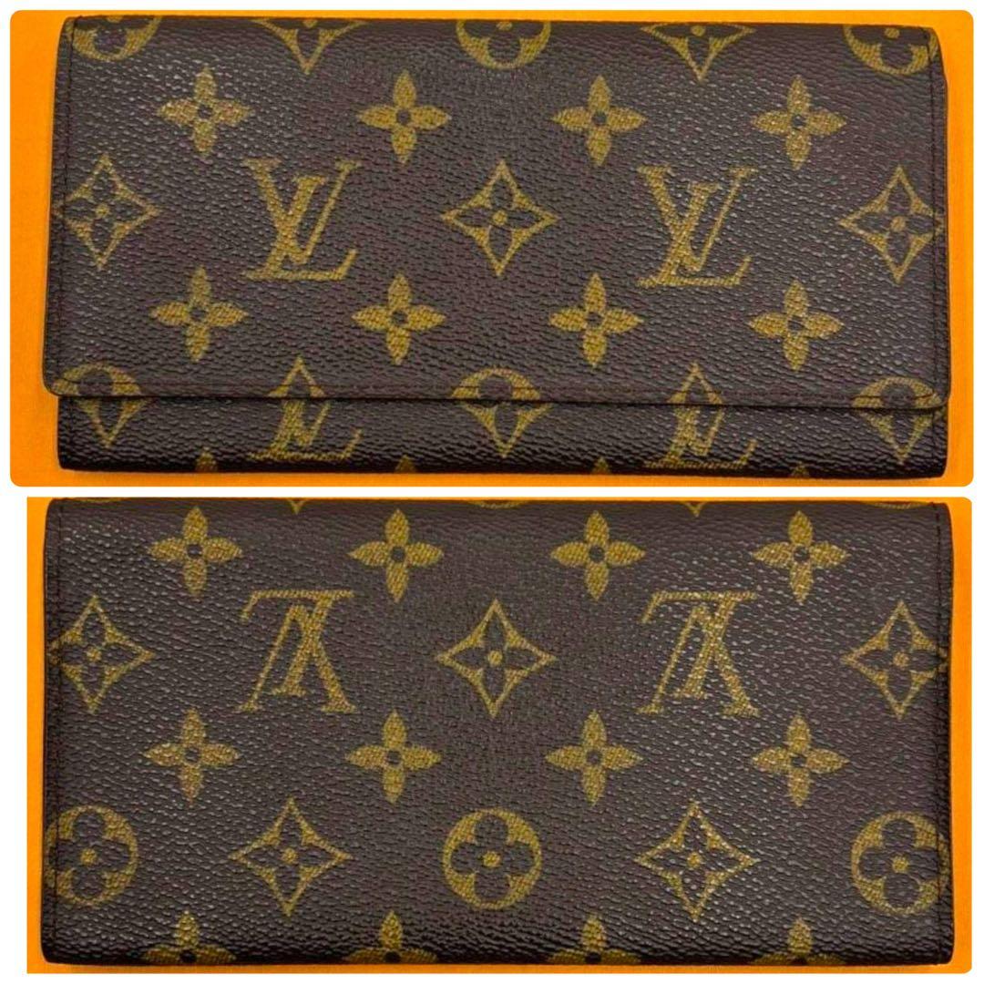 極美品　ルイヴィトン ポルト 円 3 カルトクレディ モノグラム 長財布　279