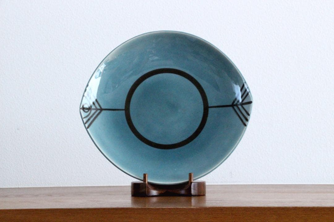 Lisa Larson リサラーソン Stim スティム プレート 魚 b