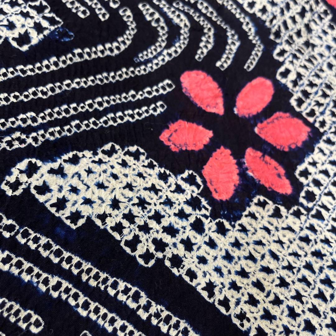 5 0 絞り浴衣 リメイク用