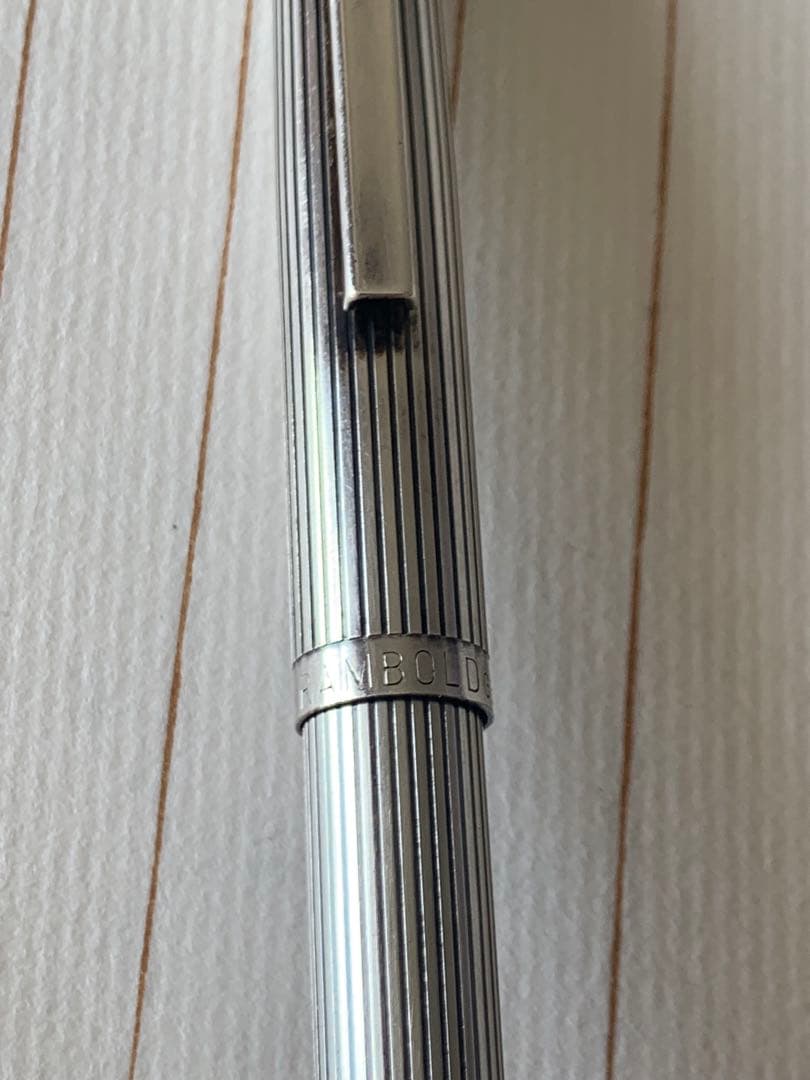 極めて希少 Rambold 925 シルバー 万年筆 14K WG