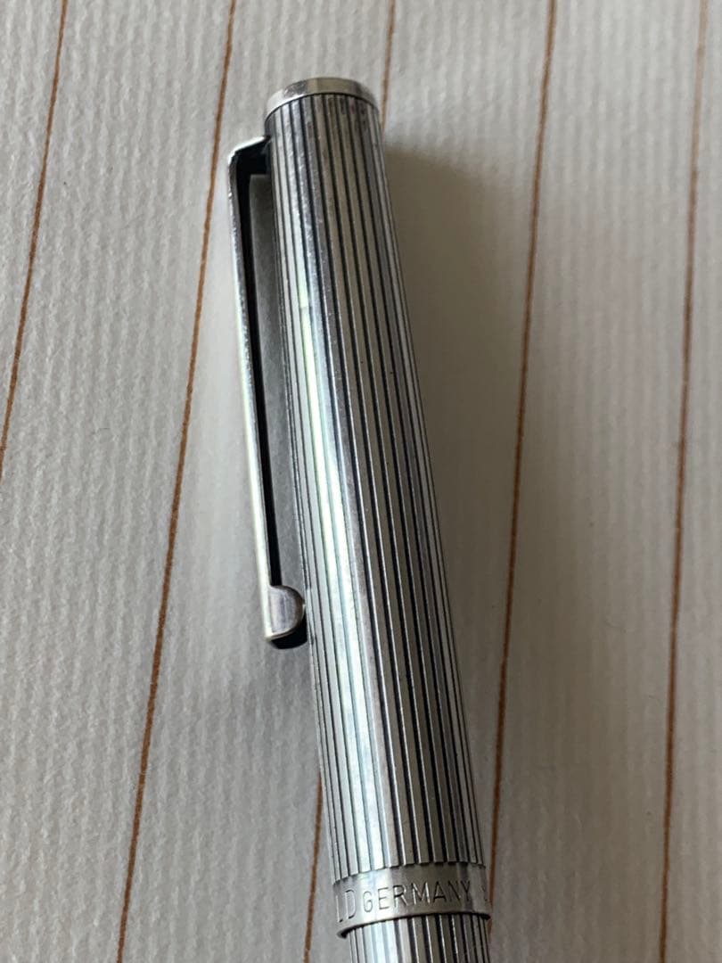 極めて希少 Rambold 925 シルバー 万年筆 14K WG