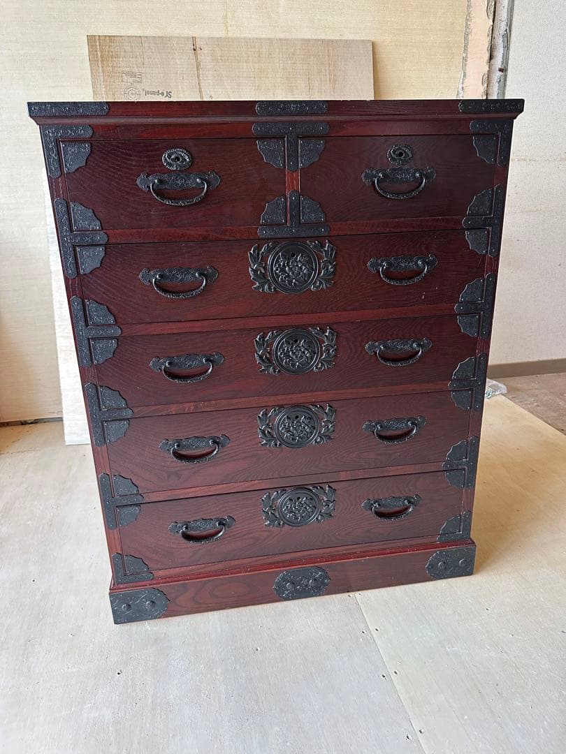 昭和レトロ鍵ありタンス　築後民芸