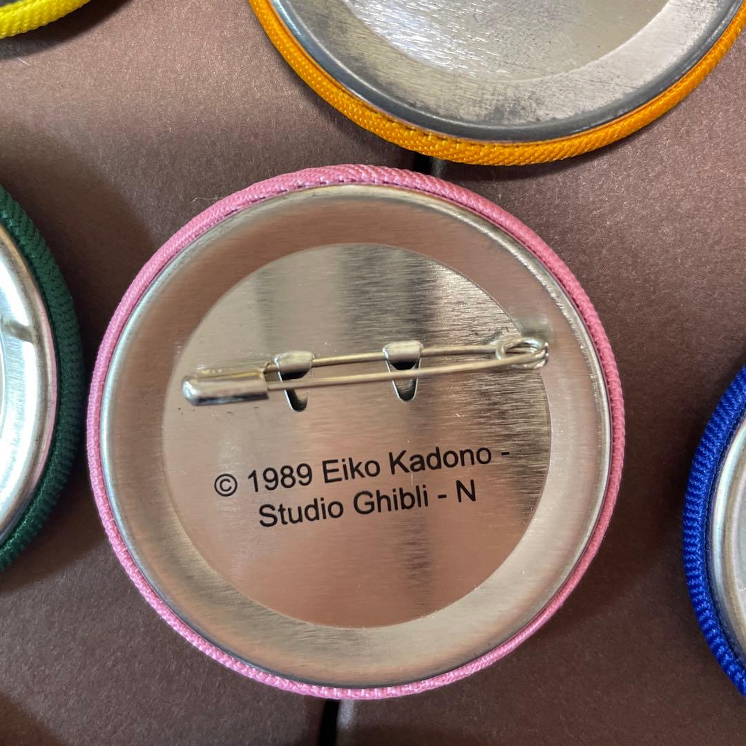 ジブリがいっぱい 刺繍ブローチ　コンプリート　　セット　缶バッチ　缶バッジ