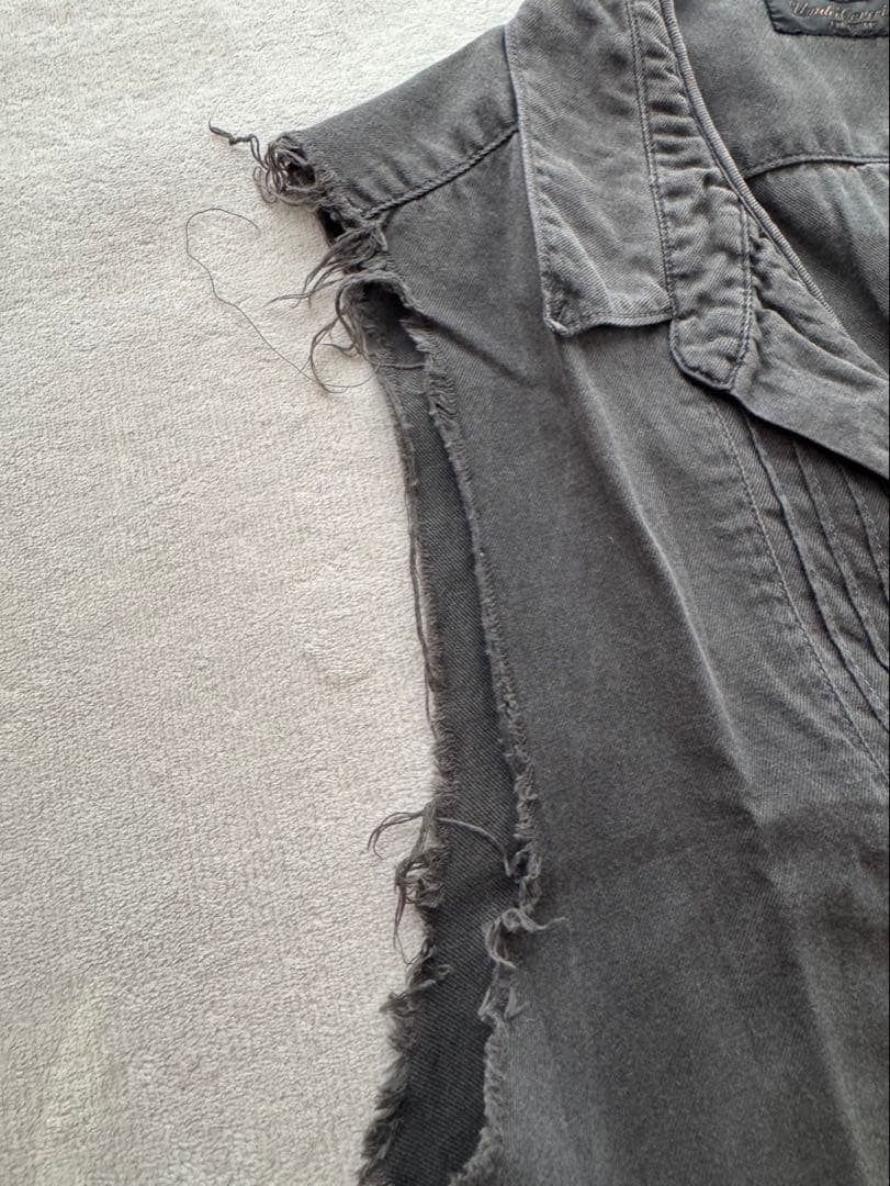 UNDERCOVER 07SS PURPLE期 ノースリーブシャツ メンズ