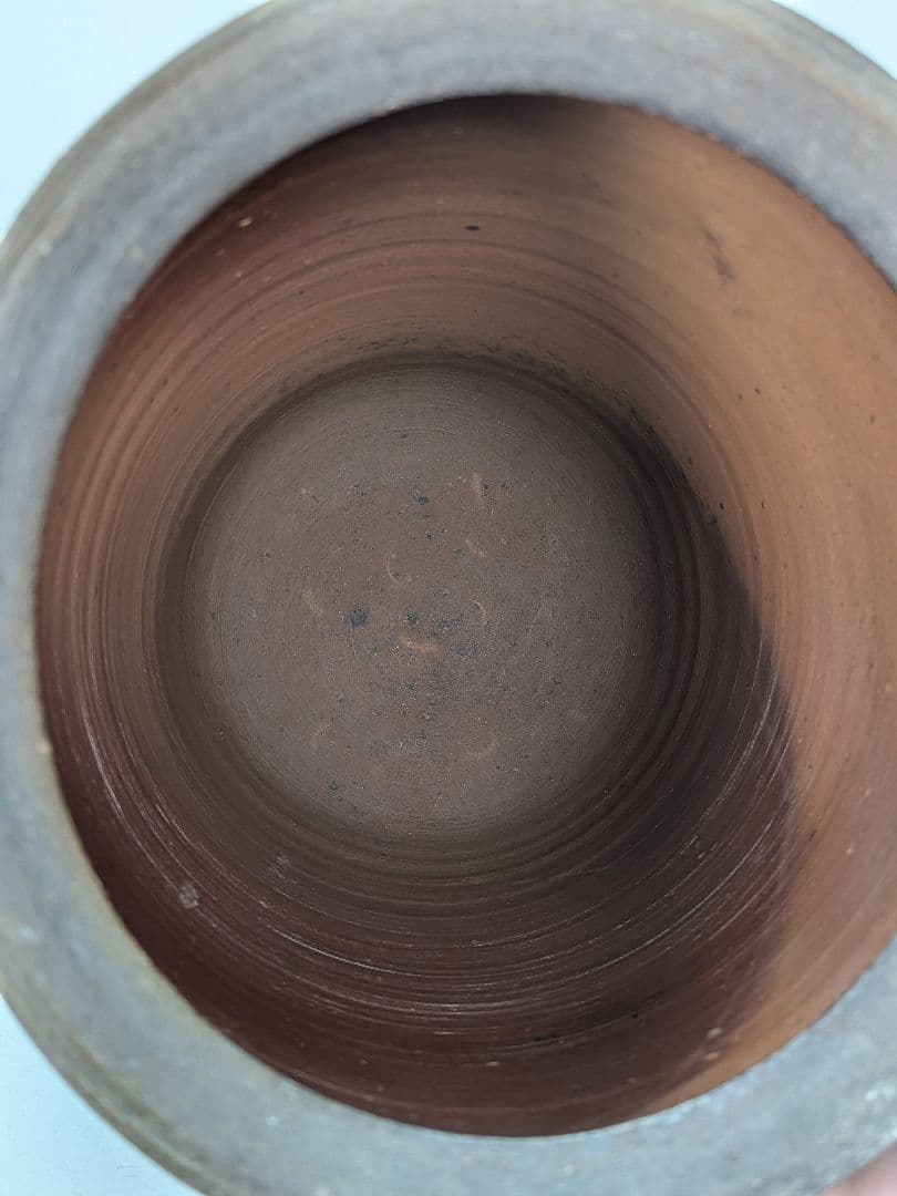 人間国宝 藤原雄 備前焼 花器 用心箱 花瓶 花入 花生 フラワーベース 華道具