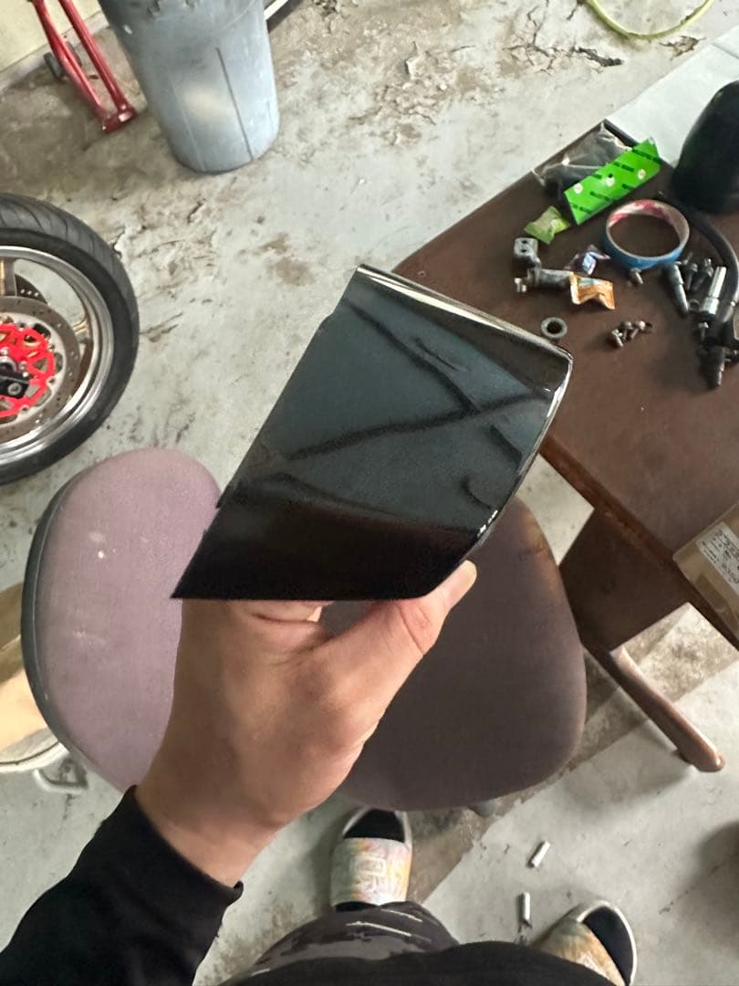 ゼファー400x beetブラックテール