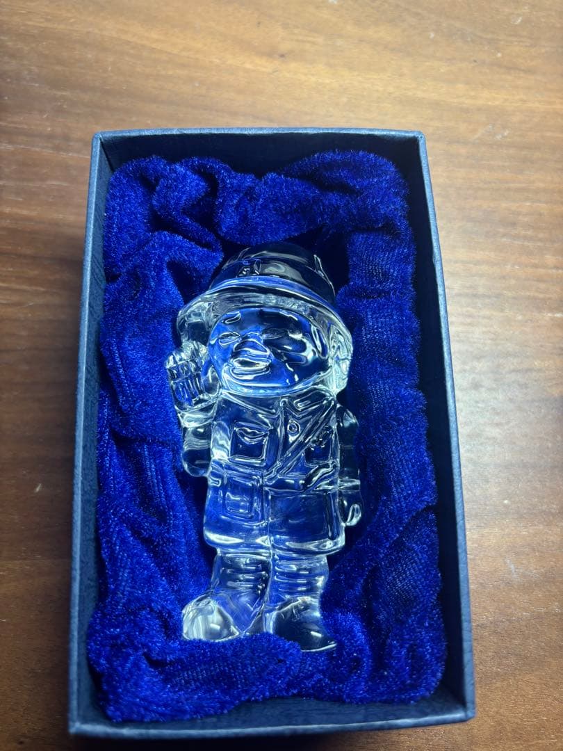 世界不思議発見ひとしくん　ガラス人形 レア