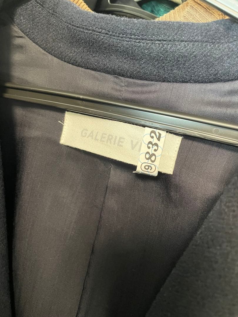 GALERIE VIE チェスターコート ネイビー