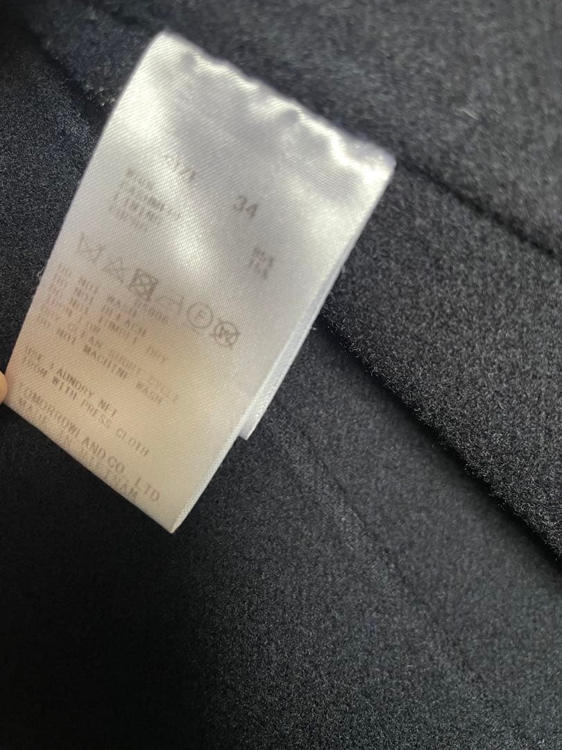 GALERIE VIE チェスターコート ネイビー