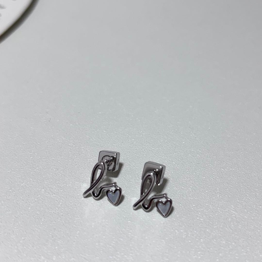 【美品】アニエスベー　agnes b. ピアス　シルバー