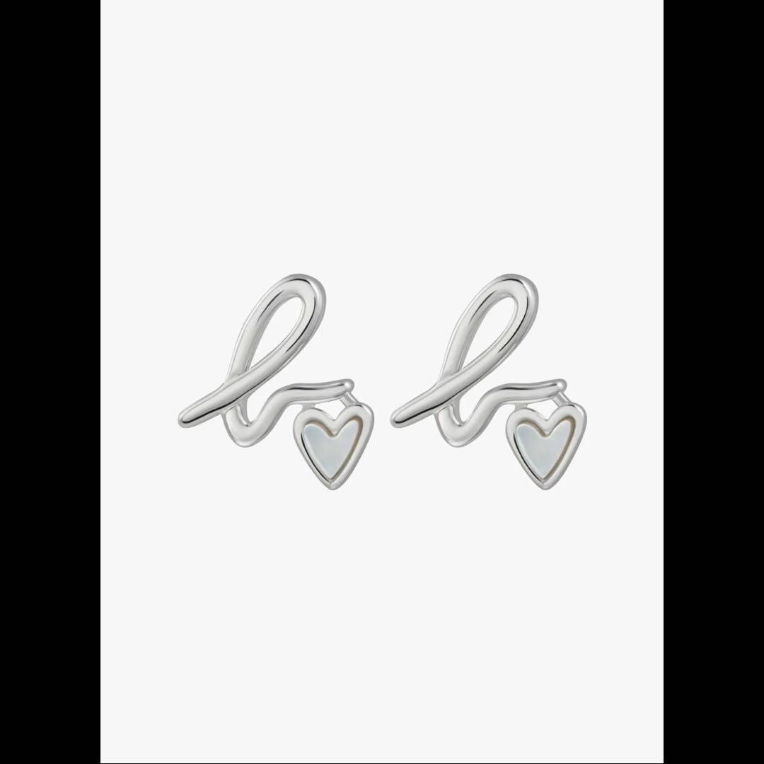 【美品】アニエスベー　agnes b. ピアス　シルバー
