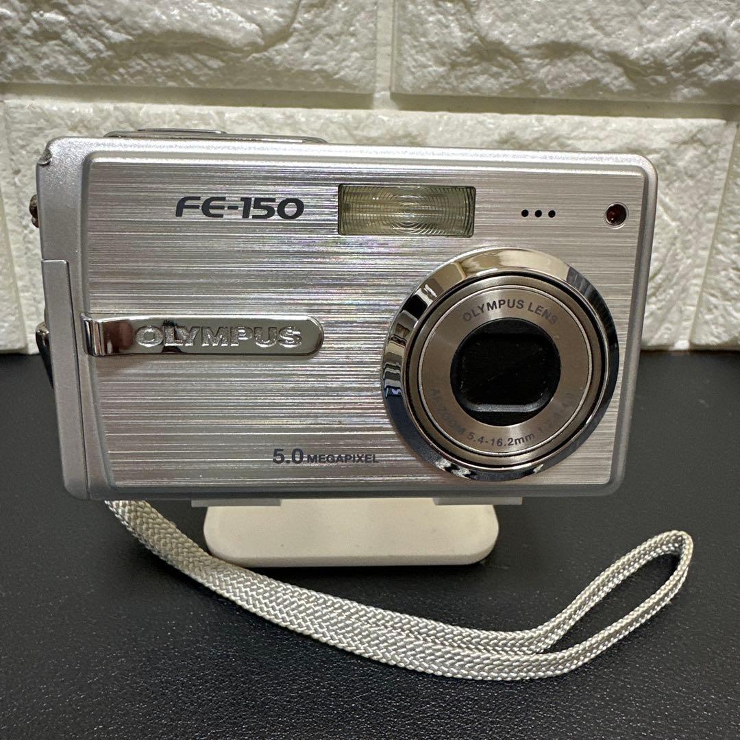 OLYMPUS FE-150 CAMEDIA 動作品　中古良品　xdカード付き