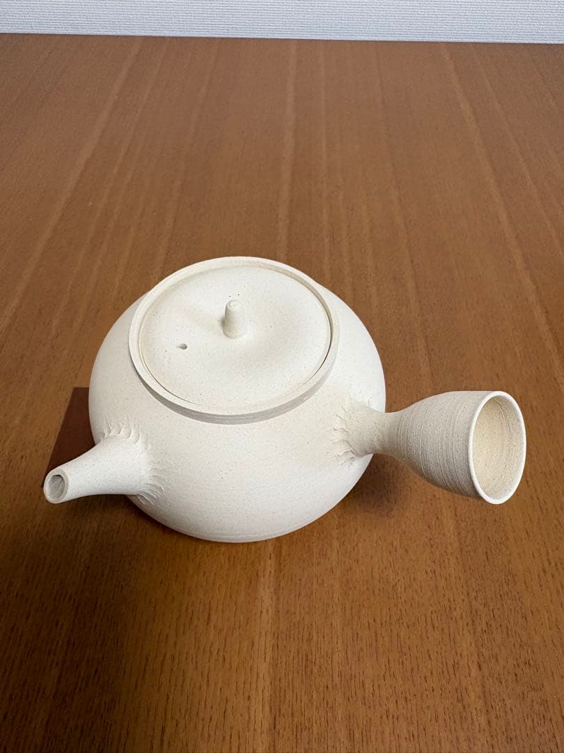 涼炉とボウフラのセット 白泥 煎茶道具