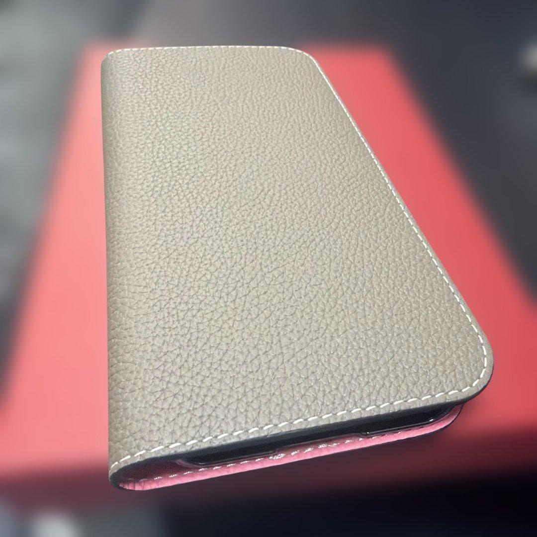 ボナベンチュラ手帳型ケース グレー