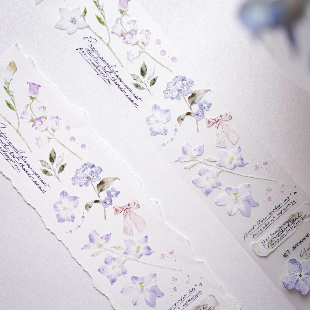 ⭐️SALE⭐️ 媛子文创《一抹春》海外マスキングテープ　マステ 【1875】