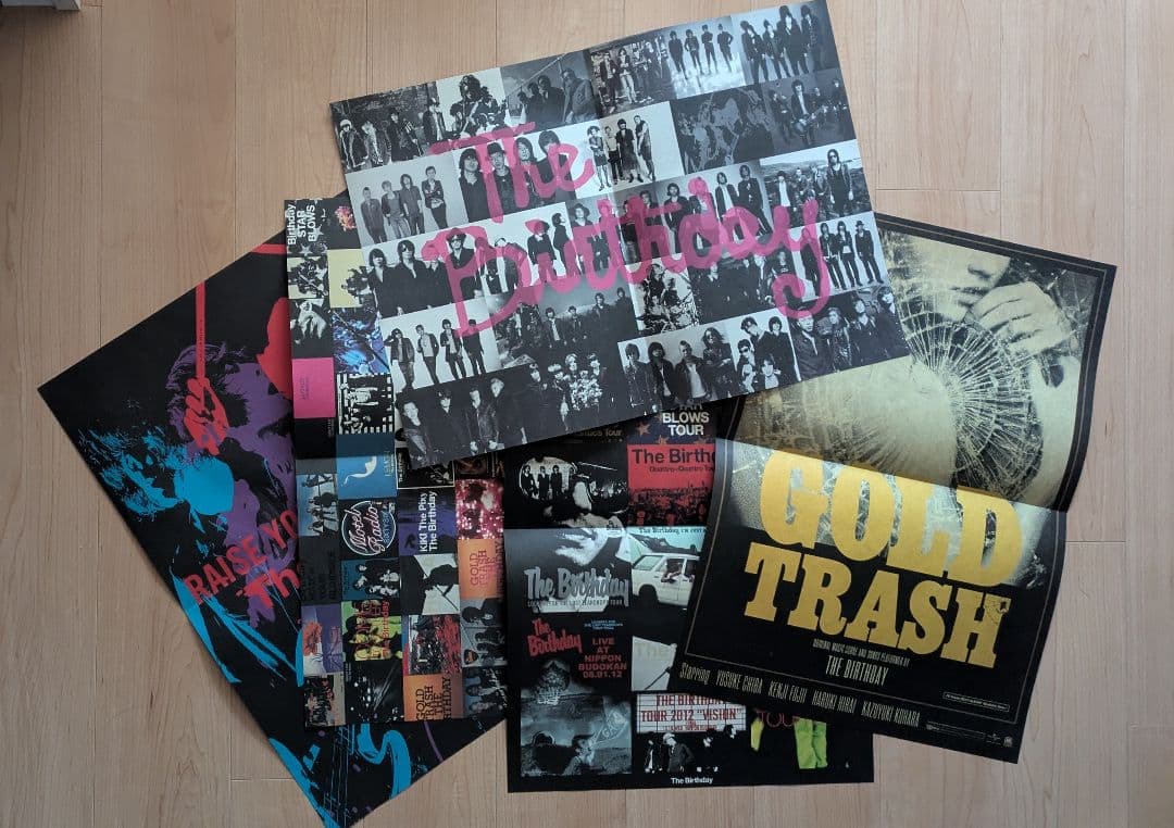 【The Birthday】GOLD TRASH　ツアータブロイド 2015レア