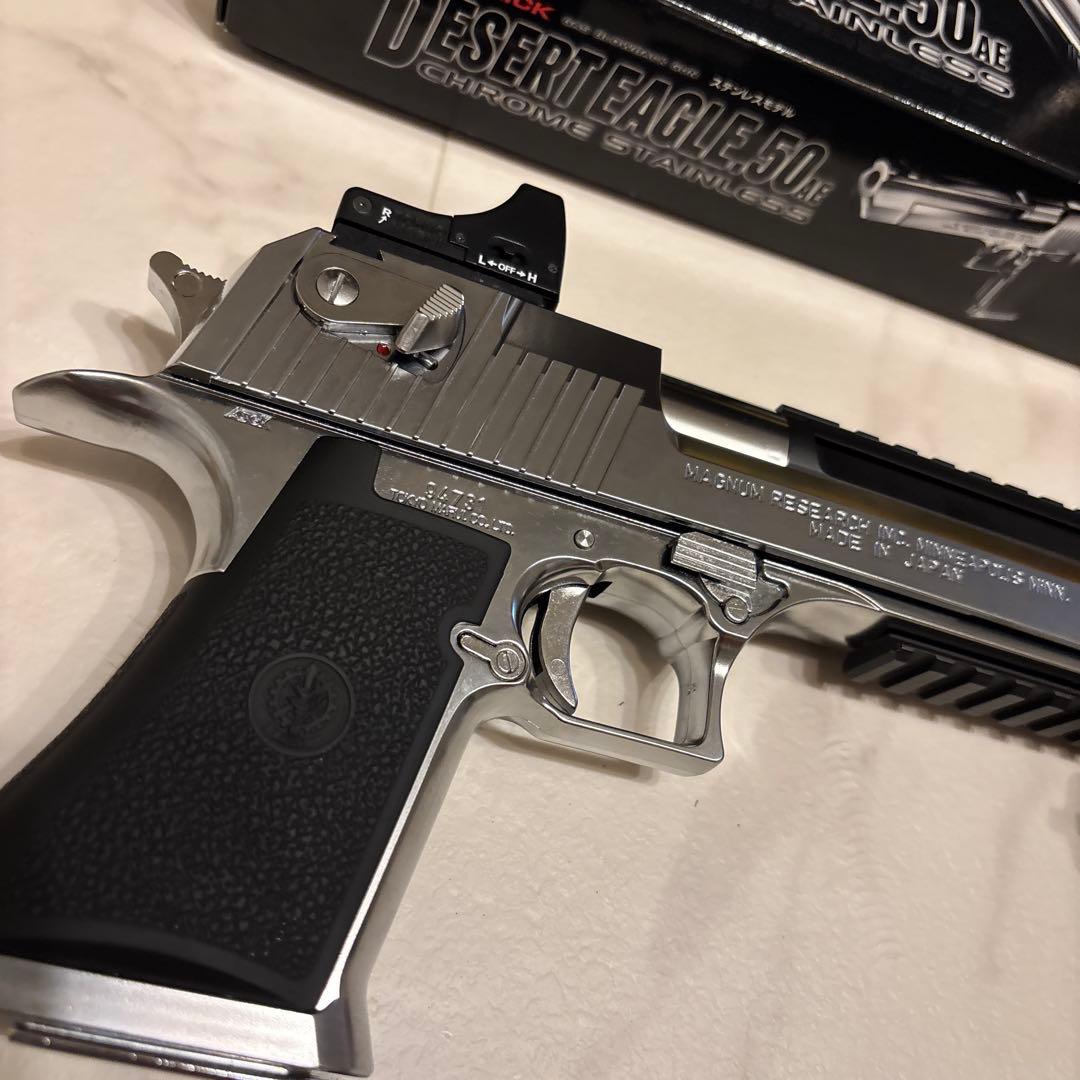 東京マルイデザートイーグル50AE クロームステンレス カスタム済み24時間価格