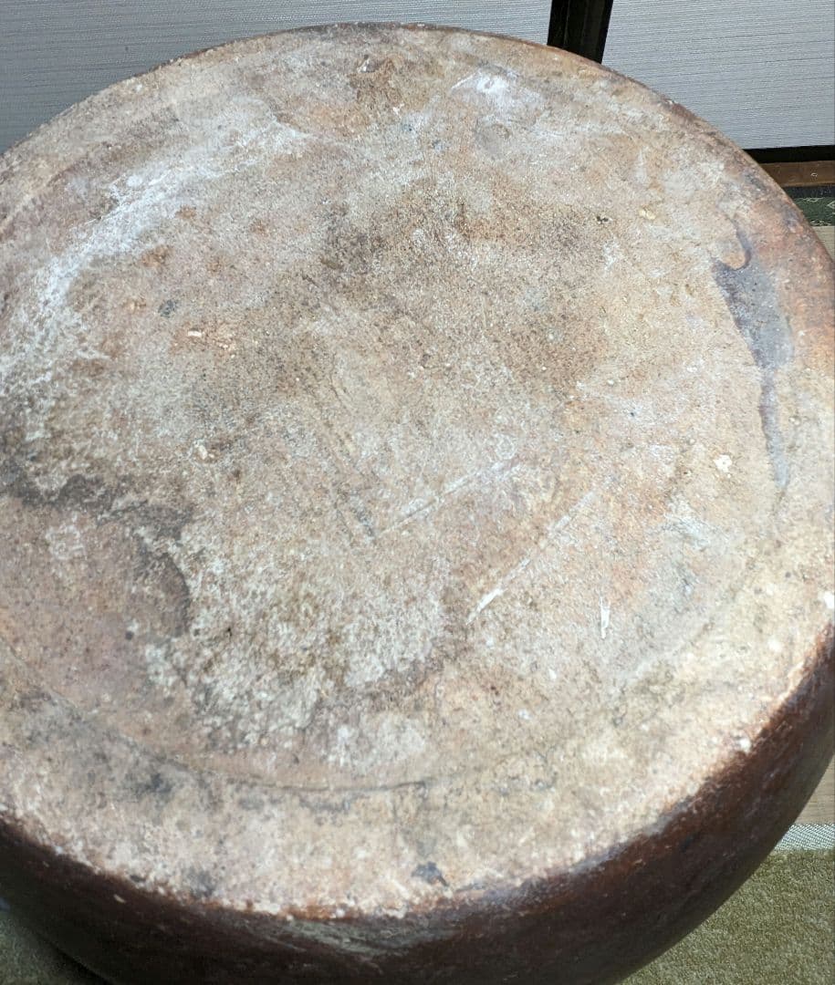 【水漏れ注意】明治時代 備前焼 火鉢 置物 植木鉢 プランター ガーデニング