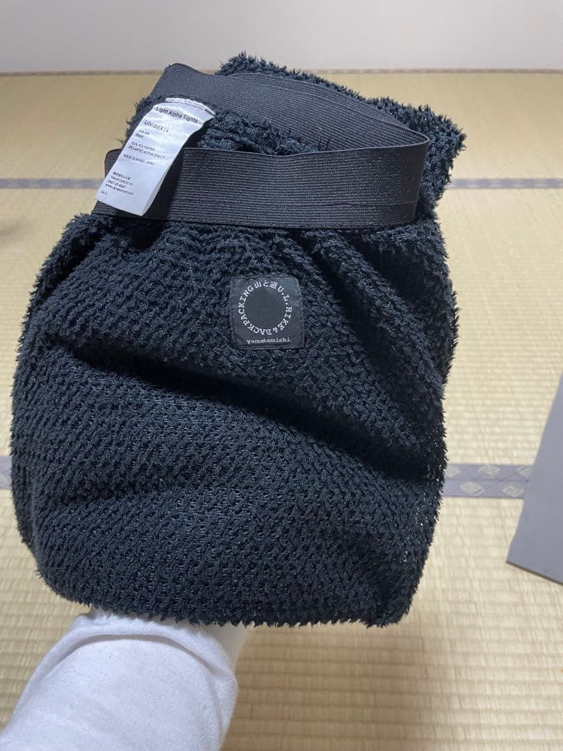 山と道 Light Alpha Tights ブラック L size