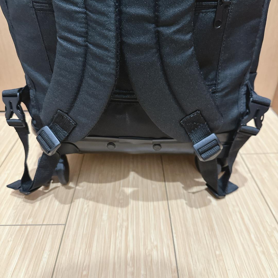 【美品】龍屋半左衛門 機内持ち込みサイズ リュック キャリーケース ブラック