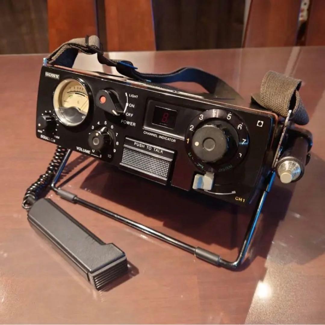 【極美品純正】SONY ICB-770 8チャンネル　トランシーバー動作確認済