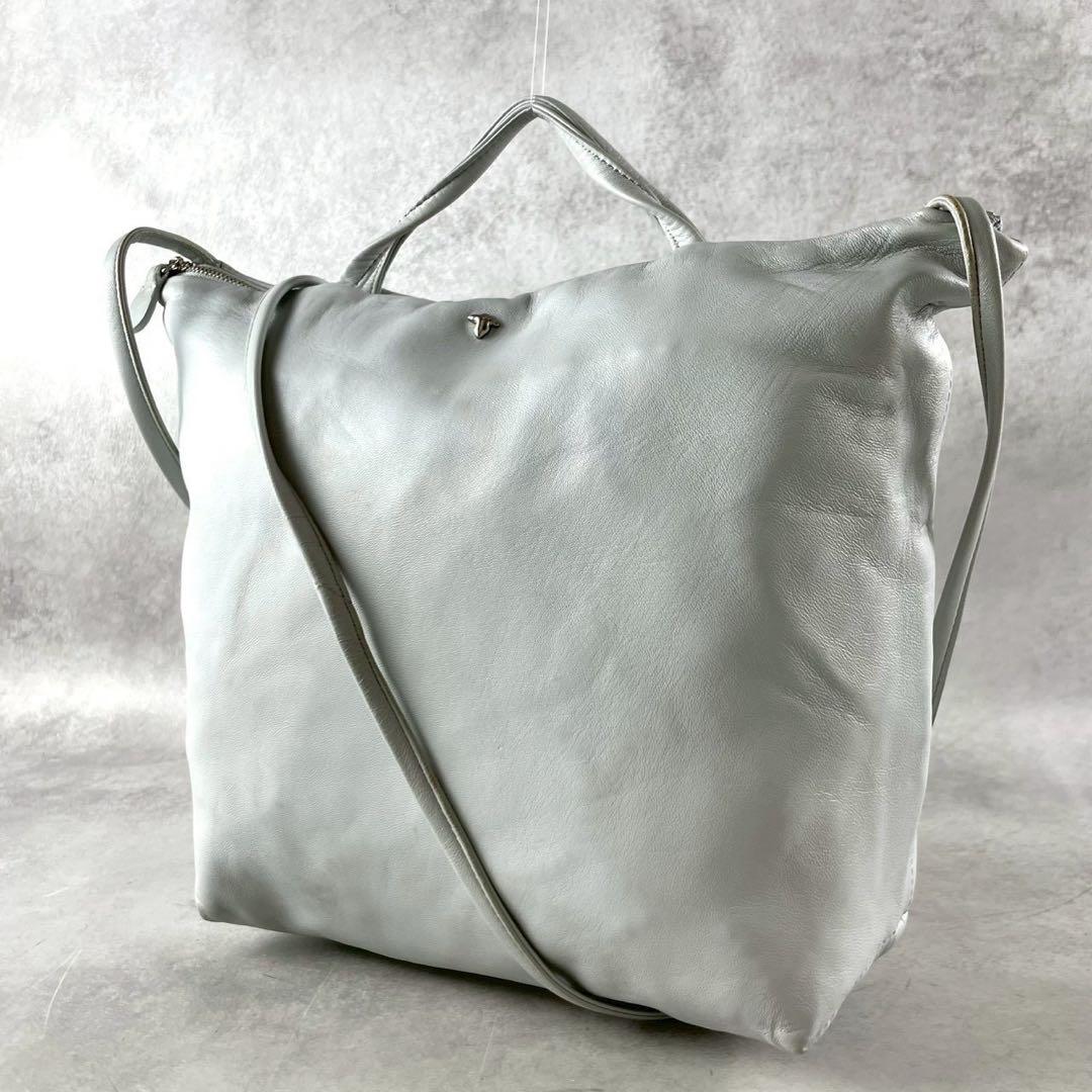 24AW✨mina perhonen kostea タンバリン ラムレザー