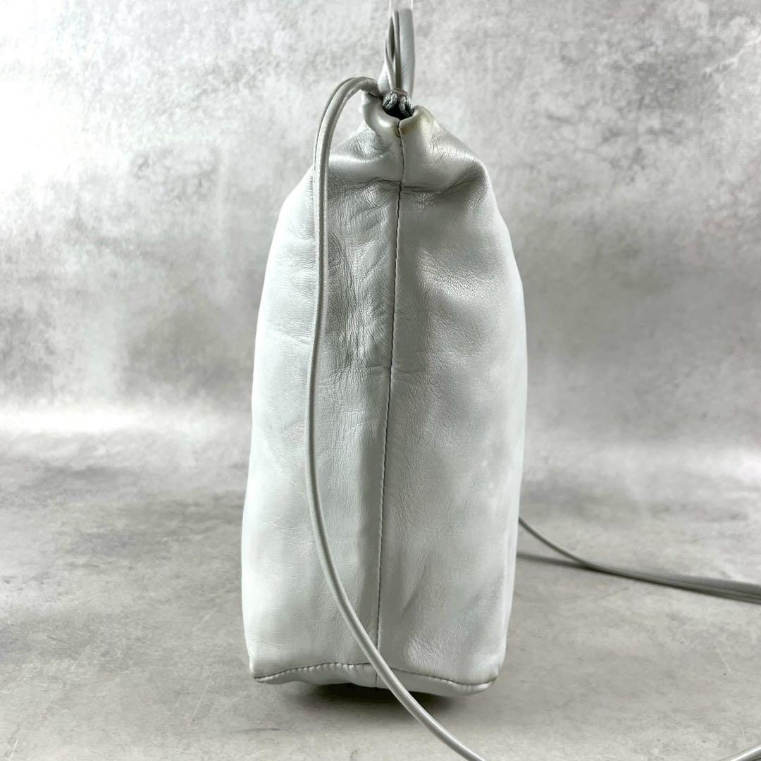 24AW✨mina perhonen kostea タンバリン ラムレザー