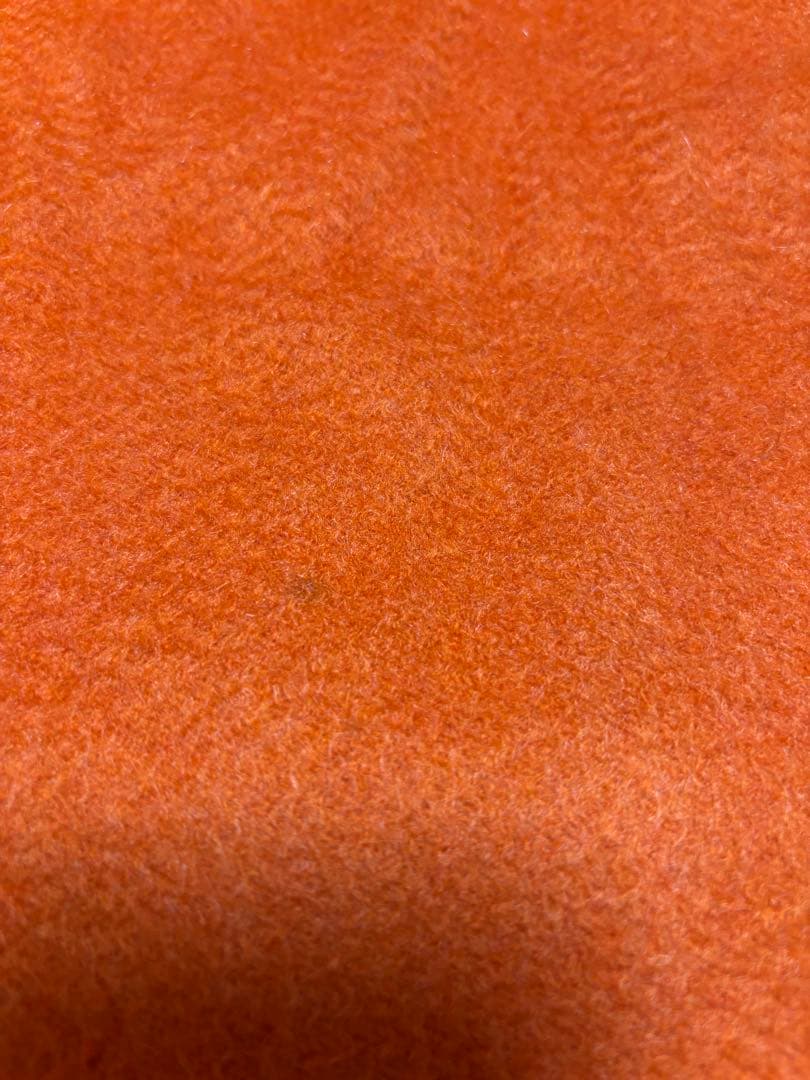 エルメス　カシミヤ　オレンジマフラー