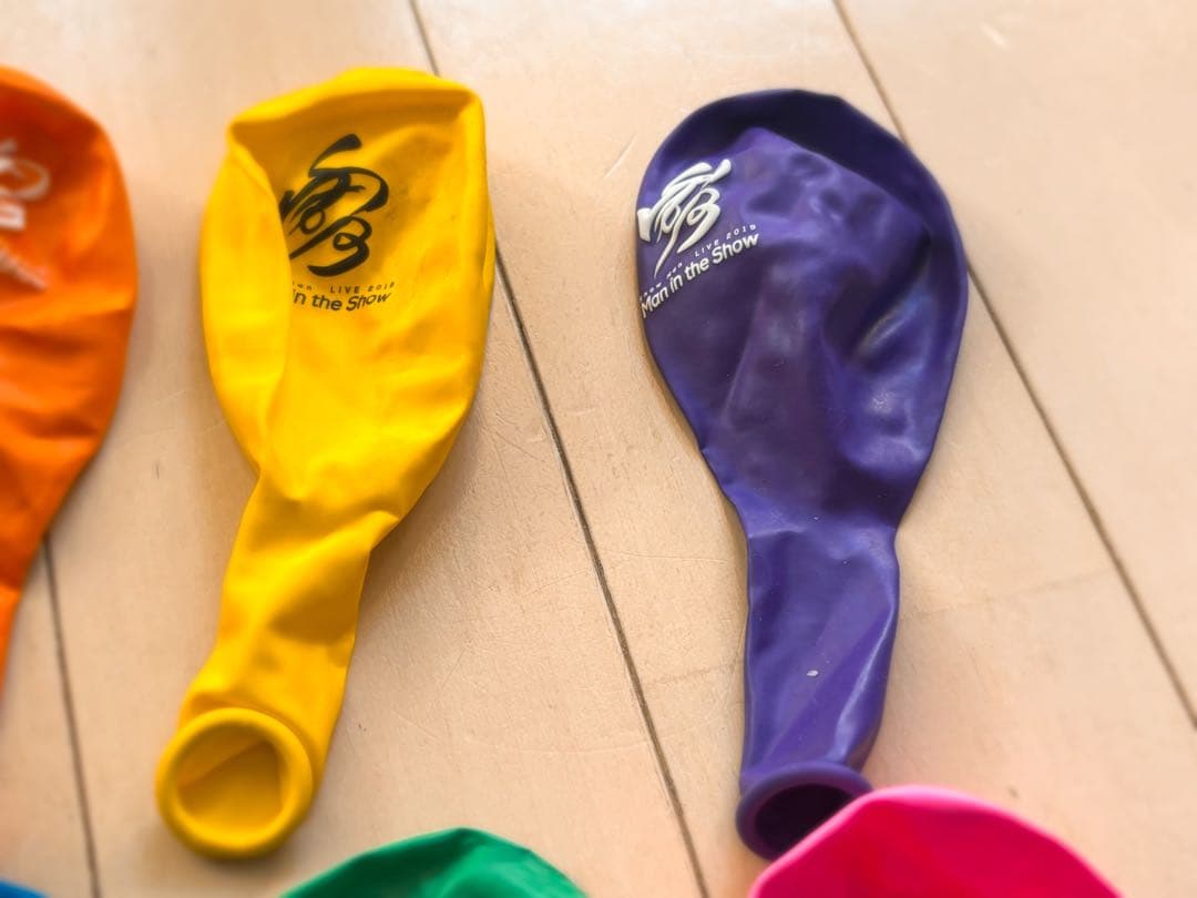 Man 雪 Man in the show 風船 全９種 銀テープ④