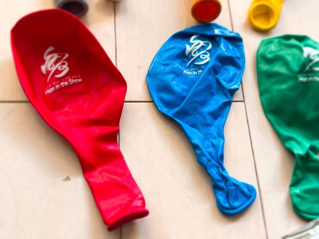 Man 雪 Man in the show 風船 全９種 銀テープ④