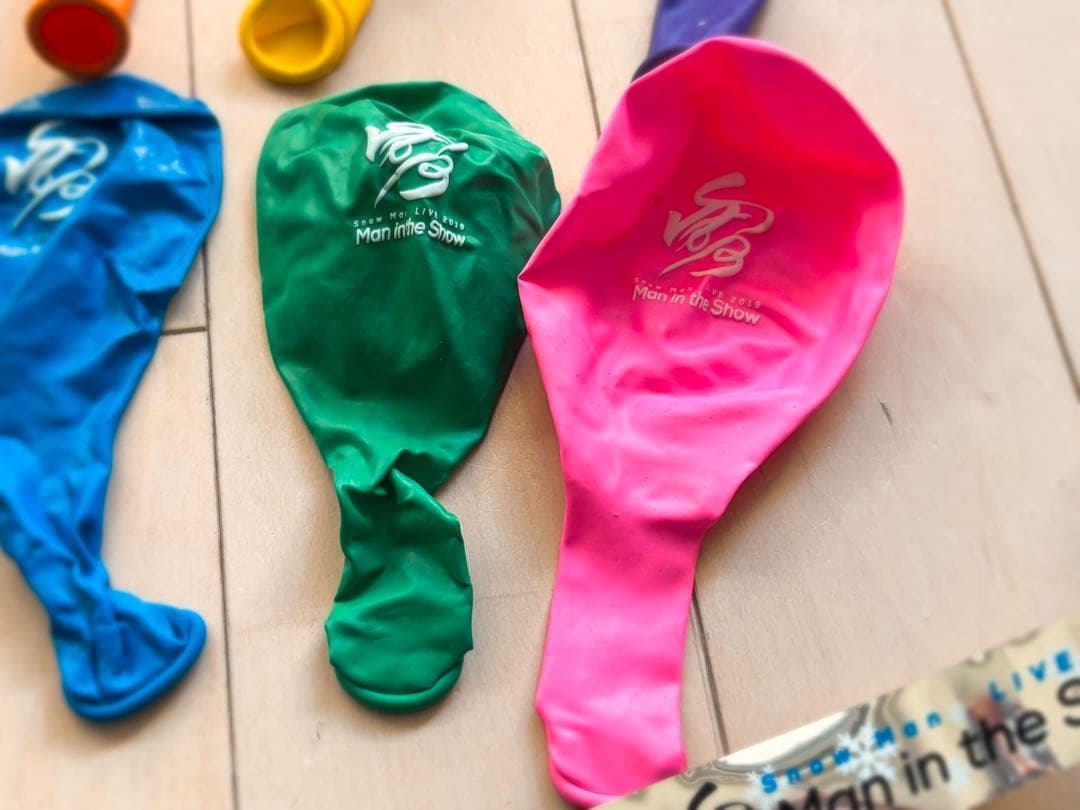 Man 雪 Man in the show 風船 全９種 銀テープ④