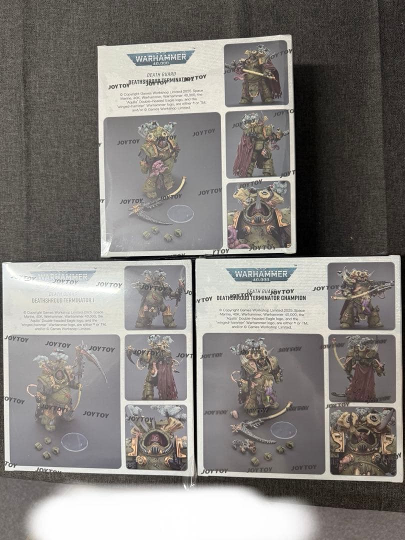joytoyデスガード デスシュラウド ターミネーターズ3点セット