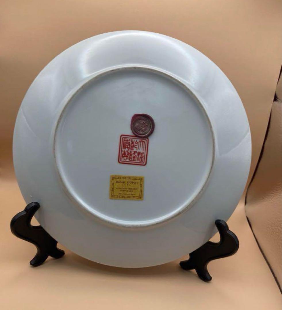 中国古美術・骨董品・旧蔵粉彩陶芸　大清乾隆年製萬佛彩飾皿・置物・茶道具・極細工