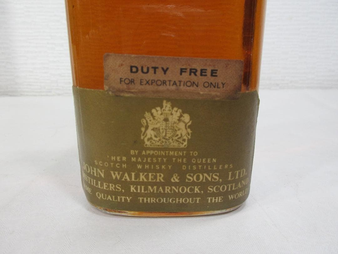 希少：ジョニーウォーカー ブラックラベル コルクキャップ 760ml 43%