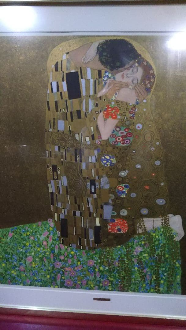 クリムト。接吻、複製