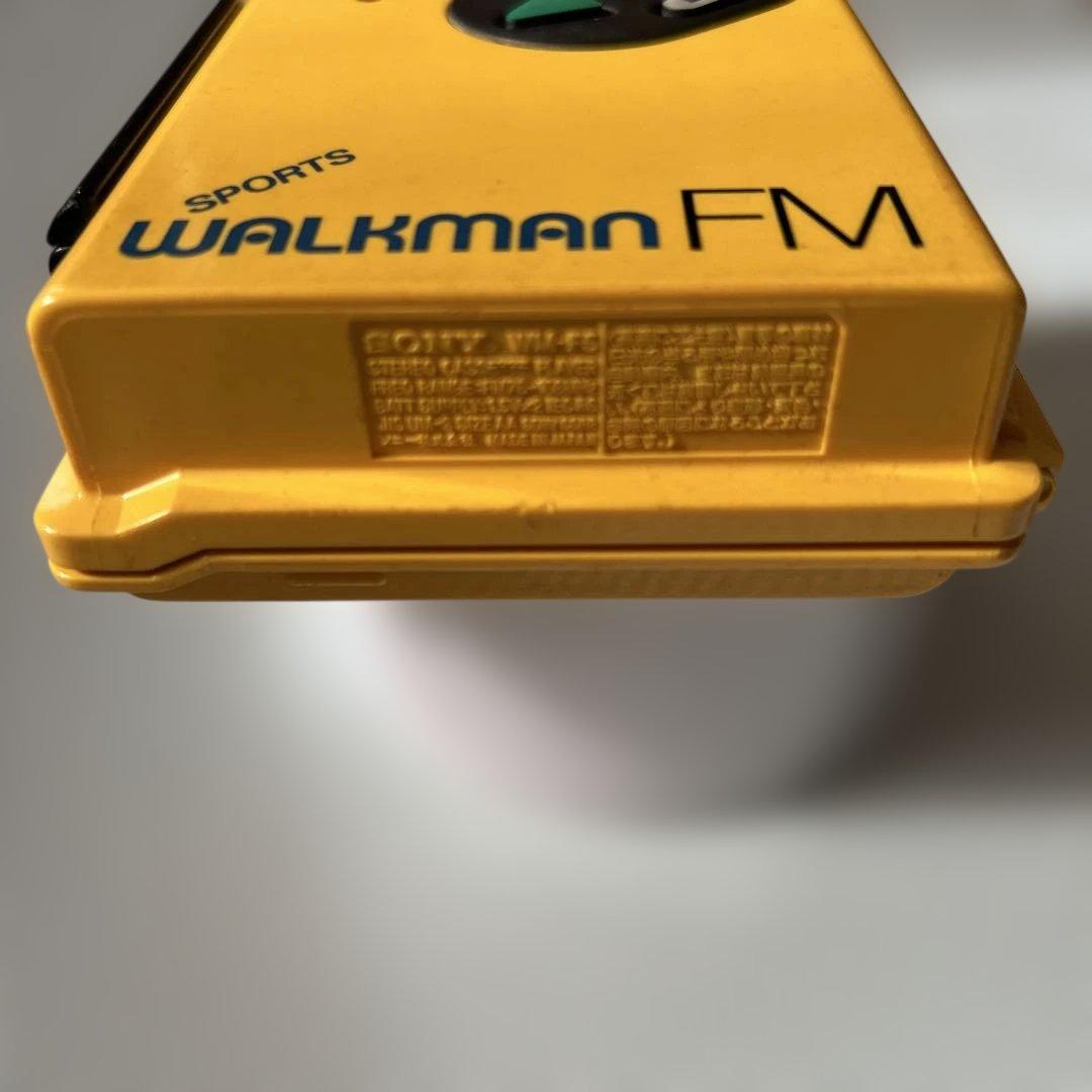 SONY SPORTS WALKMAN WM-F5 ウォークマン イエロー