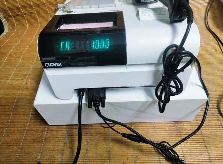 クローバーレジスター　JET-670上位スキャナ付き　PC連携　119933